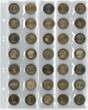 Multi collect Münzblätter für 35 Münzen bis 27 mm Durchmesser, Zwischenblätter schwarz, 5er-Packung