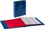 Ringbinder Half Penny inkl. 10 Münzblätter-blau -