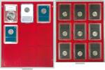 Münzbox STANDARD für 9 US-Münzkapseln (Slabs) bis zu einem Format von 63x85 mm -