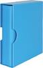Set: Universalordner PUBLICA M COLOR-Nautic (blau) mit passender Schutzkassette -