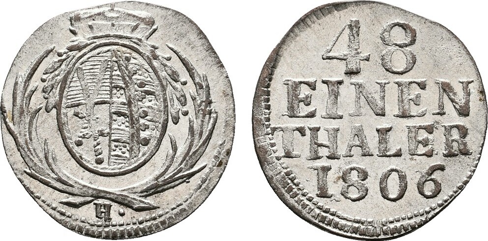 Август 3 страна. 2 Pfennig 1827.