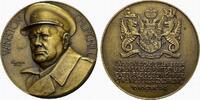 PERSONENMEDAILLEN Bronzemedaille (v.Pierre Turin) 1942. Churchill, Winston. *1874 London, Ó1965 London. Britischer Staatsmann. CH UNC