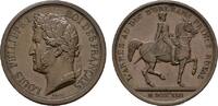 FRANKREICH Bronzemedaille (v.Barre) 1842. Louis Philippe, 1830-1848. UNC-