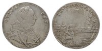 BRANDENBURG IN FRANKEN Guldenförmiger Jeton Christian Friedrich Karl Alexander, 1757-1791. -
