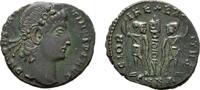 RÖMISCHE KAISERZEIT Æ-Follis, Nicomedia. Constantinus II., 337-340. Fast... 46.57 US$  +  11.64 US$ shipping