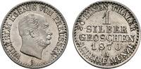 BRANDENBURG-PREUSSEN Silbergroschen 1870, A. Wilhelm I., 1861-1888. Fast... 29.11 US$  +  11.64 US$ shipping