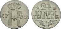 BRANDENBURG-PREUSSEN 1/24 Taler Friedrich II., der Große, 1740-1786. -