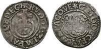 1/2 Batzen 1584 PFALZ Georg Johann, 1544-1592. Sehr schön