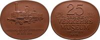 EISENBAHN Grosse braune Porzellanplakette 1977 (Meißen). Oval quer, Stem... 44.24 US$  +  11.64 US$ shipping