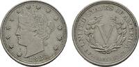 USA  5 Cents 1883. Fast Vorzüglich