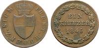HOHENZOLLERN Kreuzer Carl, 1831-1848. -