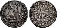 RÖMISCH-DEUTSCHES REICH 1/4 Reichstaler 1632, Hall. Erzherzog Leopold V., 1619-1632. Fast vorzüglich