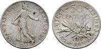 FRANKREICH 50 Centimes 3. Republik, 1870-1940. -