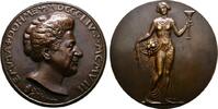 JUDAICA Große Bronzemedaille 1908 (v.August Kraus). Henriette Emma Dohme (Alenfeld) EF