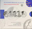 BRD 5 x 10 Euro 2013, Silber-Gedenkmünzen Polierte Platte 98.96 US$  +  11.64 US$ shipping