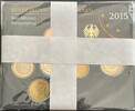 BRD 5 x Kursmünzensatz a 5,88 Euro 2015, A,D,F,G,J. Stempelglanz 68.69 US$  +  11.64 US$ shipping