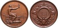 SCHÜTZENWESEN Bronzemedaille 1895 (v. Hantz/Wildermuth Fast Stempelglanz... 116.43 US$  +  11.64 US$ shipping