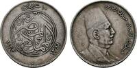 ÄGYPTEN 10 Qirsh AH 1341 (1923) H Fuad, 1917-1936. Sehr schön. 29.11 US$  +  11.64 US$ shipping