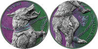 Germania 10 Mark Germania Beasts Fenrir Ultra Double High Relief 2oz -