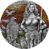Germania 10 Mark Germania Valkyries Arnhild Ultra Double High Relief 2oz -
