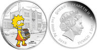 Tuvalu 1 Dollar Simpsons Lisa 1oz -