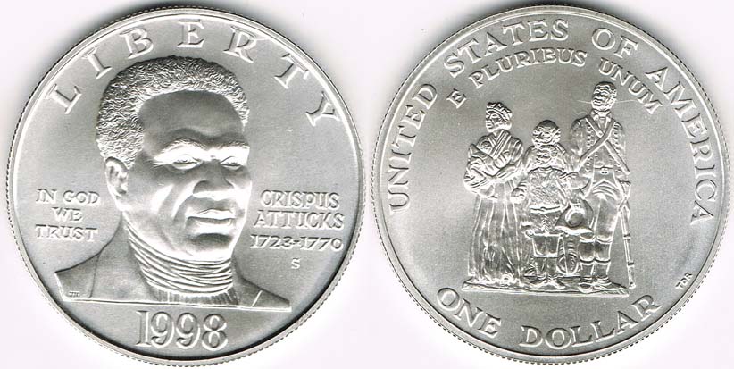 1 Dollar 2009 USA - Commemorative Silver Dollar "Louis