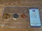 Afganistan 8 Afghanis (3 Münzen) 1983 - AH 1383 Afghanistan coin set, 1, 2 and 5 Afghanis, 3 coins CH UNC