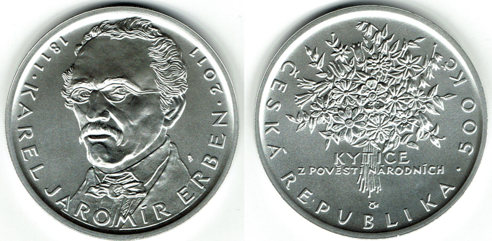 Tschechien 500 Kronen 2012 czech republic, silver commemorative coin ...