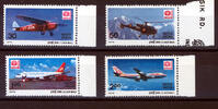 Indien 4 Werte Indien, Mi-Nr. 796-99, Int. Briefmarkenausstellung INDIA´80 -
