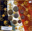 Frankreich Kursmünzensatz (1 Cent bis 2 Euro) Kursmünzensatz (KMS) Frankreich 2004, 1 Cent bis 2 Euro -