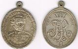 Nürnberg Ovale Medaille Nürnberg, versilberte Bronzemedaille, 100 Jahre Infanterie-Regiment Hartmann -