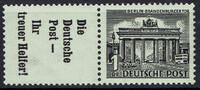 Berlin 2 Werte Berlin, Mi-Nr. W 35 , Freimarken: Berliner Bauten