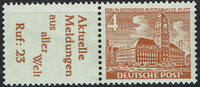 Berlin 1 Werte Berlin, Mi-Nr. W 27 , Freimarken: Berliner Bauten
