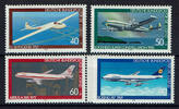 BRD 4 Werte BRD, Mi-Nr. 1040-43,postfrisch Jugend: Luftfahrt -