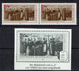 BRD 2 Werte BRD, Mi.-Nr. 1521 I ,Paar Lette-Verein< / i> Plattenfehler