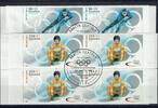 BRD 16 Werte BRD, Mi.-Nr. 2237-40, je 4er Blocks Olympische Winterspiele