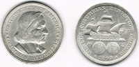 USA 1/2 Dollar USA, half dollar 1893 world's columbian exposition chicago, like scan