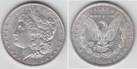 USA Dollar usa, morgan dollar 1881 O, like scan!