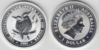 Australien 1 Dollar australia, kookaburra 2001, 1 ounce -