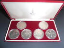 Russland - Sowjetunion 6 x 1 Rubel russia, 6 x 1 rouble, moscow olympics, with used box /COA, like picture -