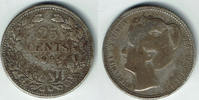 Niederlande 25 Cent 1905 Netherlands, 25 cents wilhelmina, like scan schön 9.39 US$ Tax included +  14.08 US$ shipping
