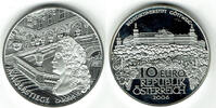Österreich 10 Euro 2006 austria, 10 € silver coin "Benediktinerstift Göttweig", proof, with bo