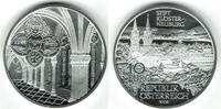 Österreich 10 Euro austria, 10 € silver coin "Stift Klosterneuburg", proof, with box/ with COA -