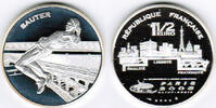 Frankreich 1 1/2 Euro silver coin <i>IAAF 2003 Paris - St. Denis - hig jumping</i> Proof. -