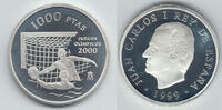 Spanien 1000 Pesetas spain, silver coin "Sydney olympics 2000", like scan -
