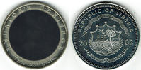Liberia 10 Dollars liberia, 10 dollars "shipo", hologram, colored, like scan -