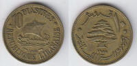 Libanon 10 Piaster lebanon (liban), 10 piastre, like scan -