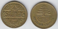 Libanon 25 Piaster lebanon (liban), 25 piastres, like scan -