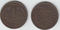 Haus Habsburg - Österreich 1 Heller 1901 austria, 1 heller, like scan se... 2.93 US$ Tax included +  14.08 US$ shipping