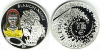 Frankreich 1 1/2 Euro silver coin 1 1/2 Euro <i>Blanche-Neige</i> like, scan, Proof. -